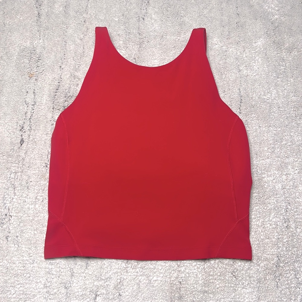 LULU Cropped Athletic Tank
